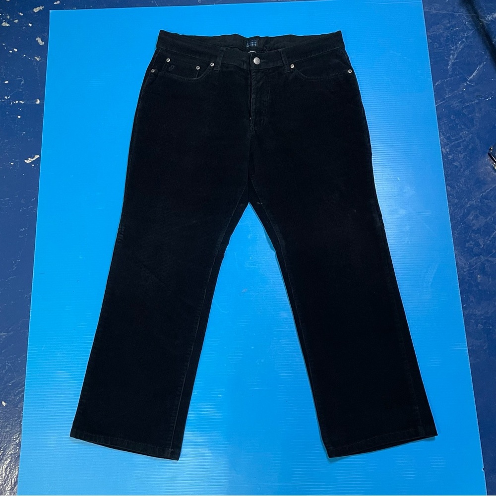 Men's Classic Black Corduroy‎ Pants